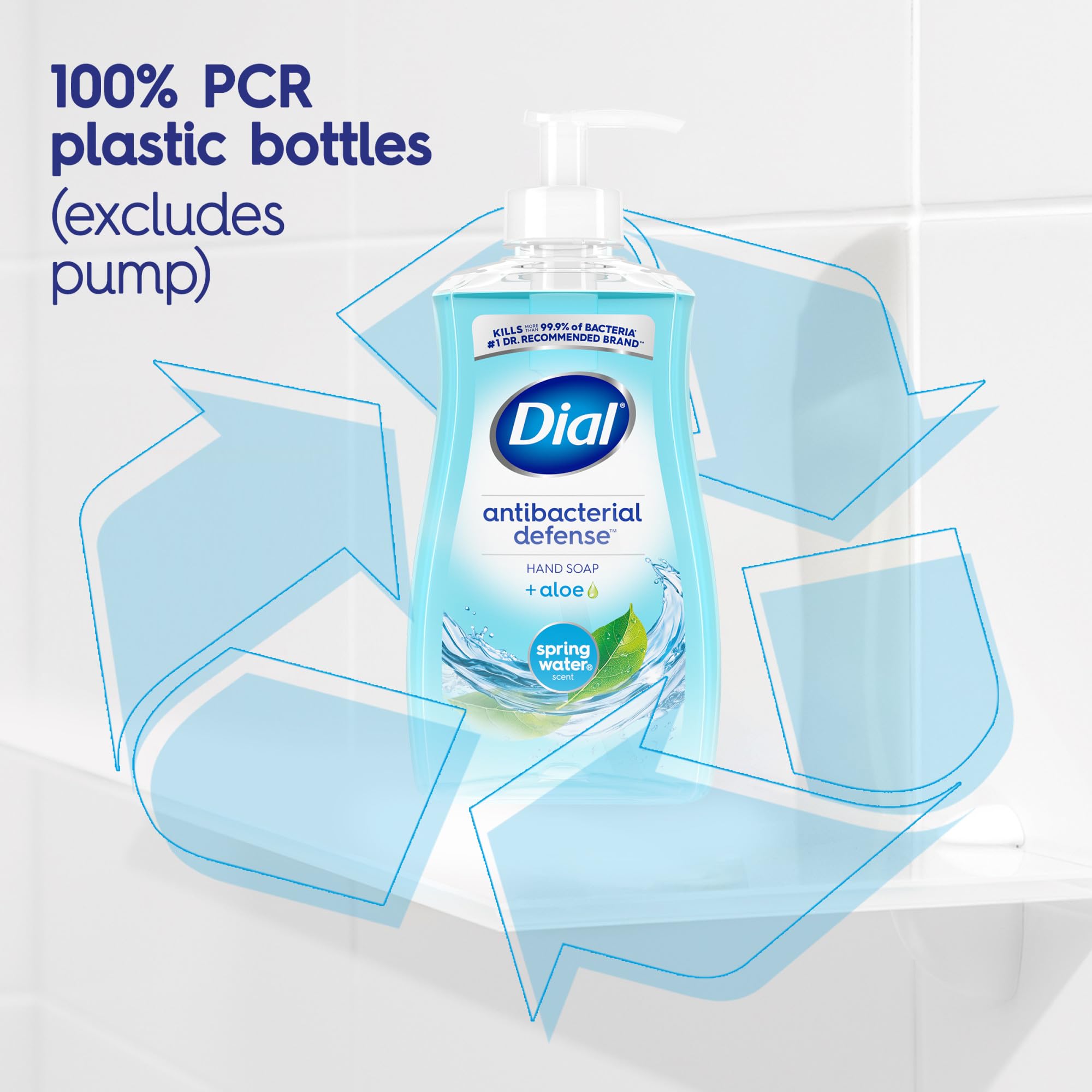 Dial on bathroom counter lifestyle showing elegant scent and home-friendly design