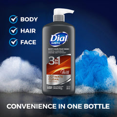 Dial men texture close-up showing creamy foam for gentle moisturizing cleanse