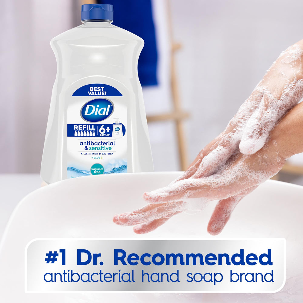 Dial soap foam texture close-up showing gentle lather and moisturizing feel