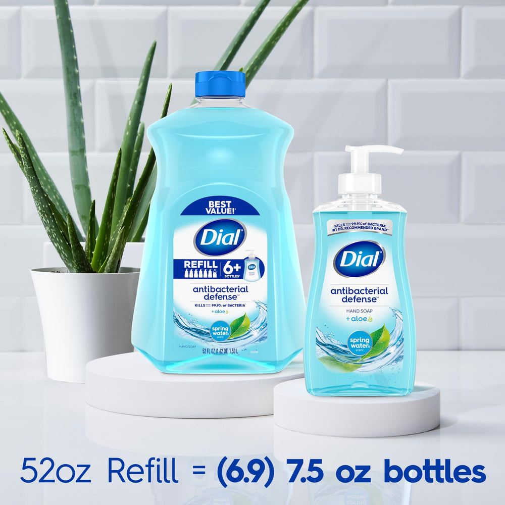 Dial spring water lather closeup illustrating rich foam and effective cleansing
