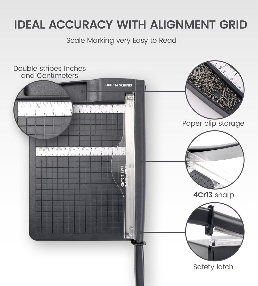 DIAPHANORNIS ruler and gridline detail for accurate alignment benefit