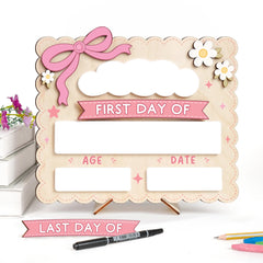 DIBOSERI chalkboard surface detail showing matte finish for smudge-free photos