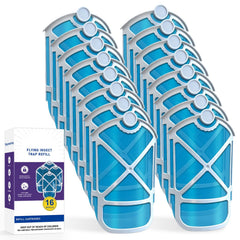 Dickinda front packaging showing 16-pack refills and clear labeling for easy restocking