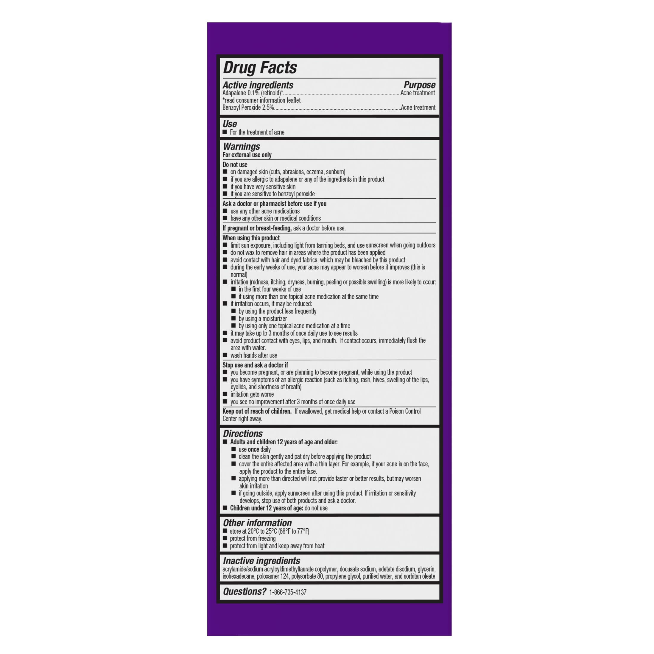 Graphic representing clinical results to communicate proven acne reduction over 12 weeks