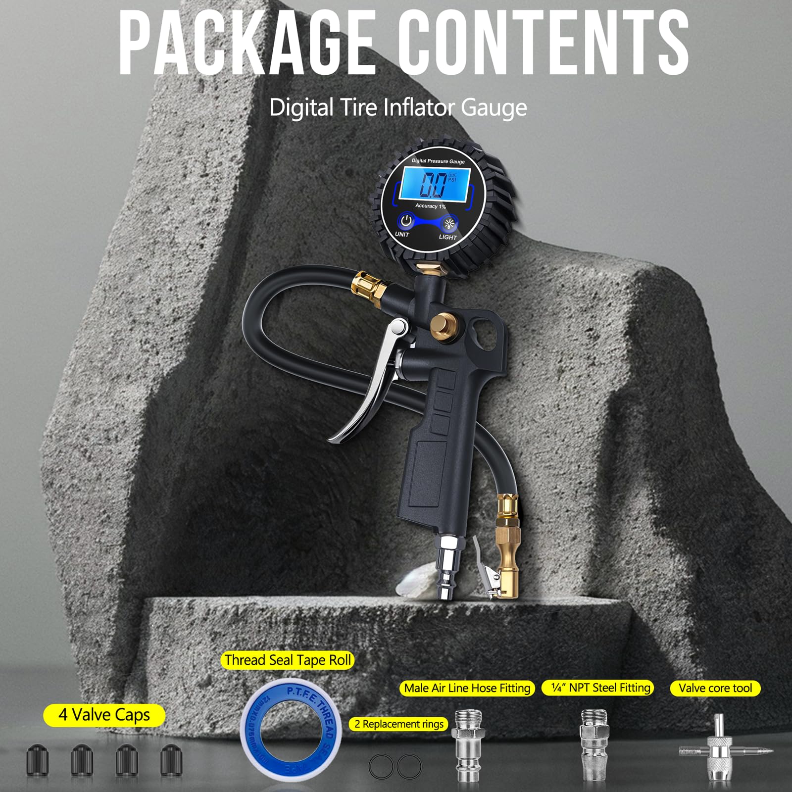 DigitPro brass and stainless fittings highlighting corrosion-resistant durability