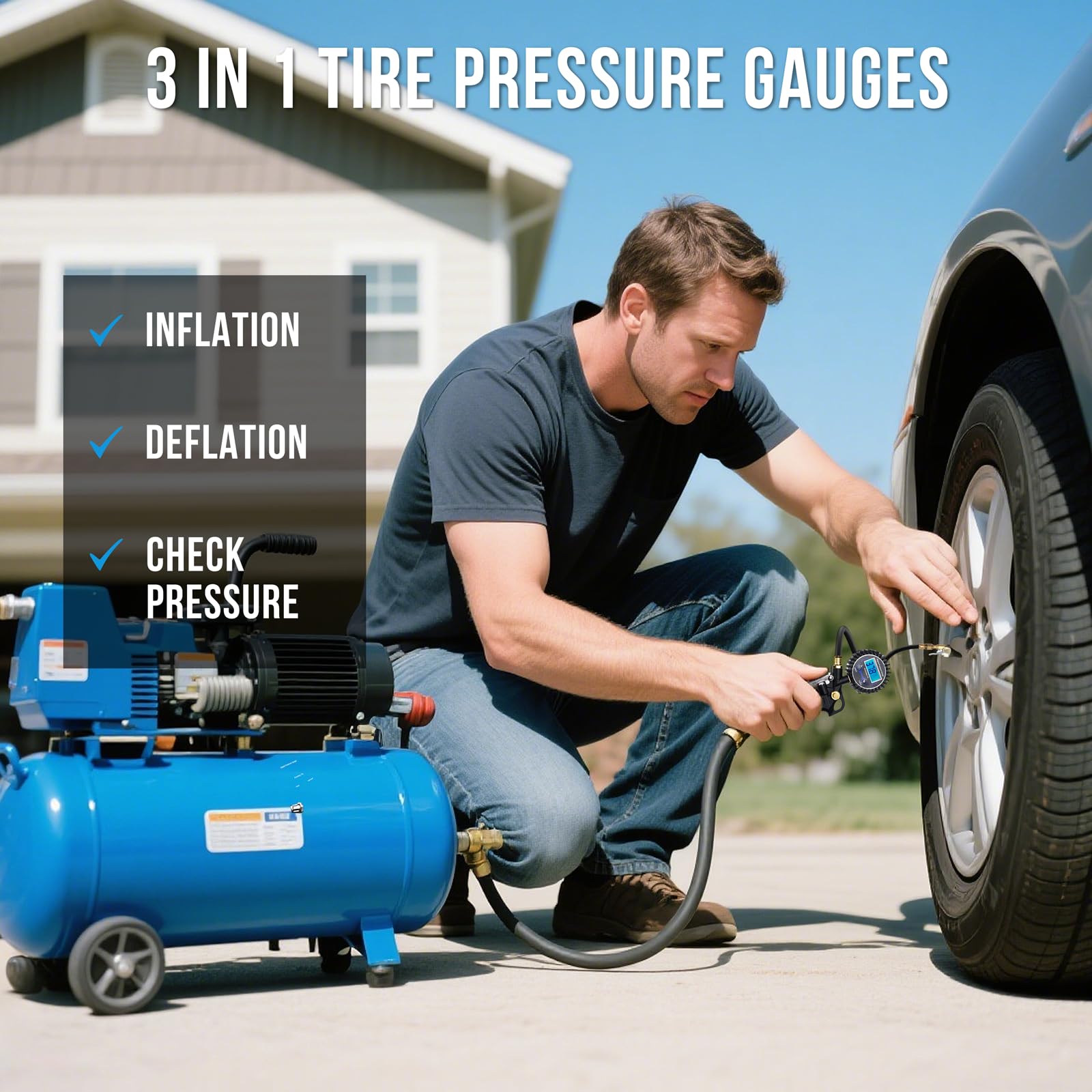 DigitPro quick-connect coupler for fast compressor hookups and convenience