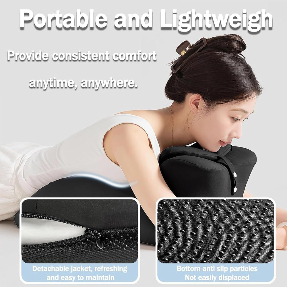 DIICRIN two people leaning on pillow demonstrating shared back support