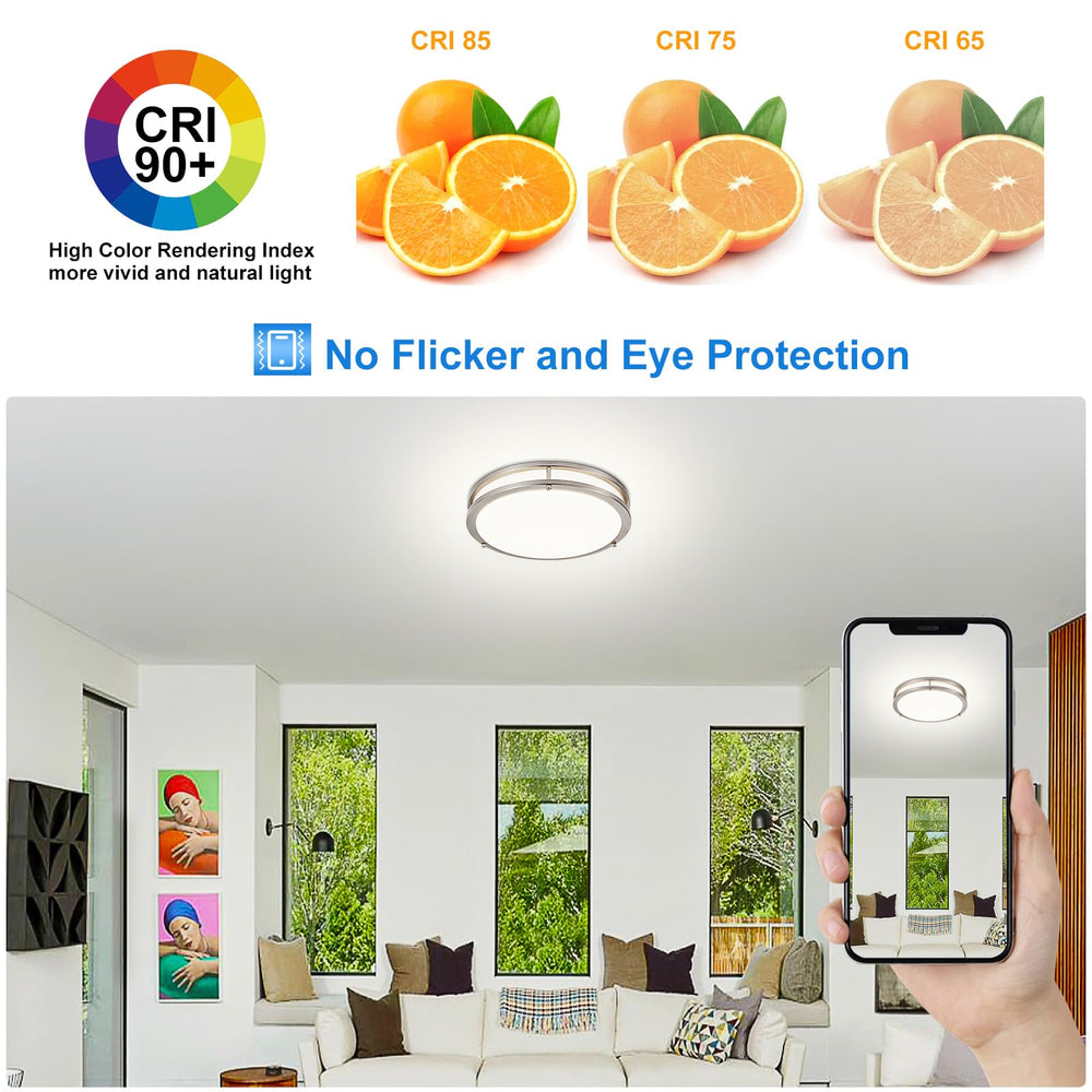 DINGLILIGHTING demonstrating warm to cool color temperatures for mood setting