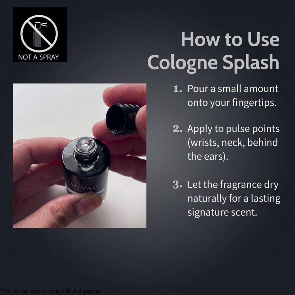 Dior Sauvage cap and label closeup displaying brand and premium finish