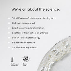 Dirty Labs dosing beaker in hand illustrating precise, waste-reducing measurement