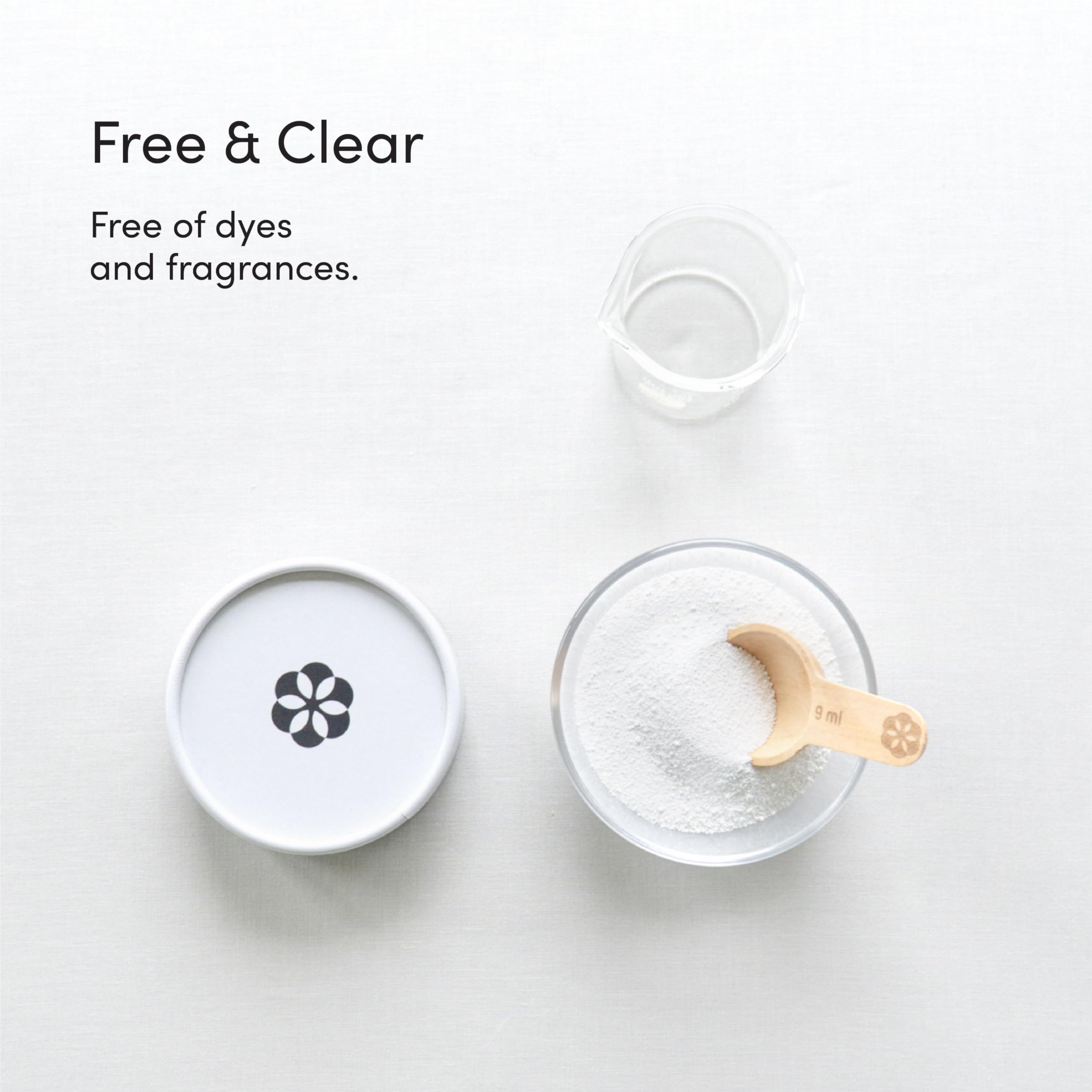 Dirty Labs open box with wooden scoop highlighting eco packaging