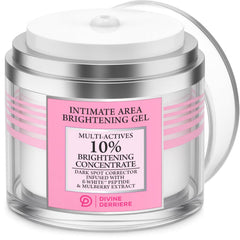 Divine Derriere front packaging showing clean brightening cream benefits