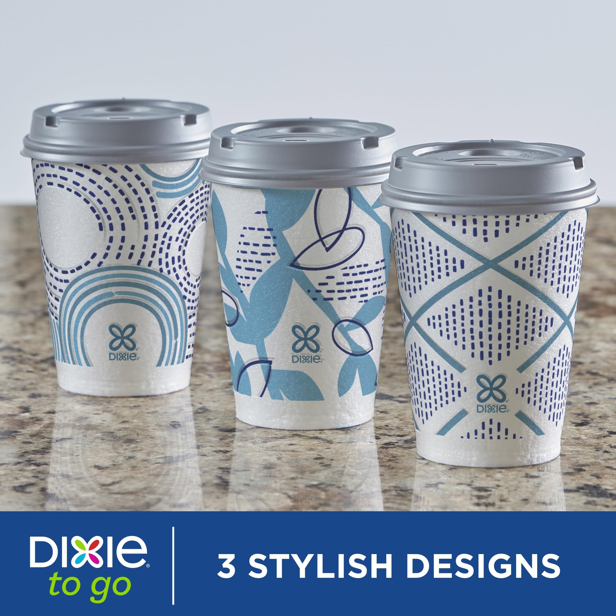 Dixie cups on event serving station for fast cleanup and service