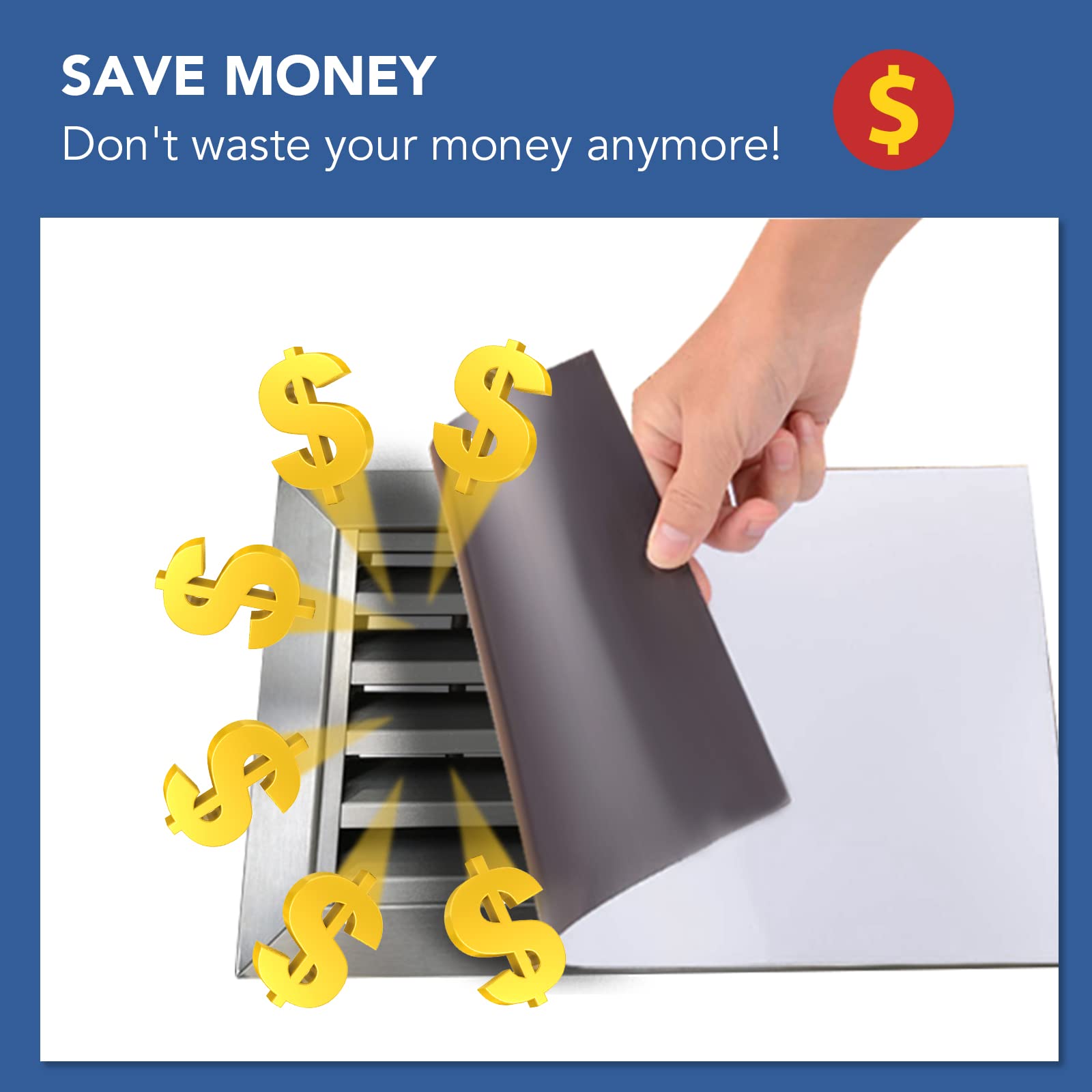 DIYMAG lifestyle shot in living room showing energy savings and improved comfort benefit
