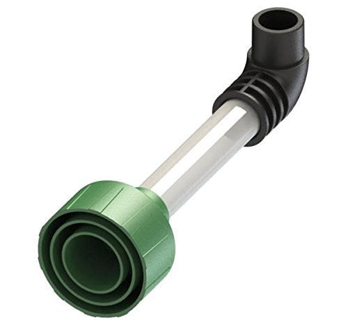 Diyvac front view showing universal base and clear tube for fast inspection