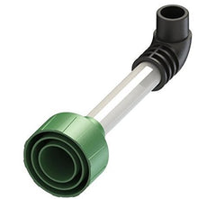 Diyvac front view showing universal base and clear tube for fast inspection