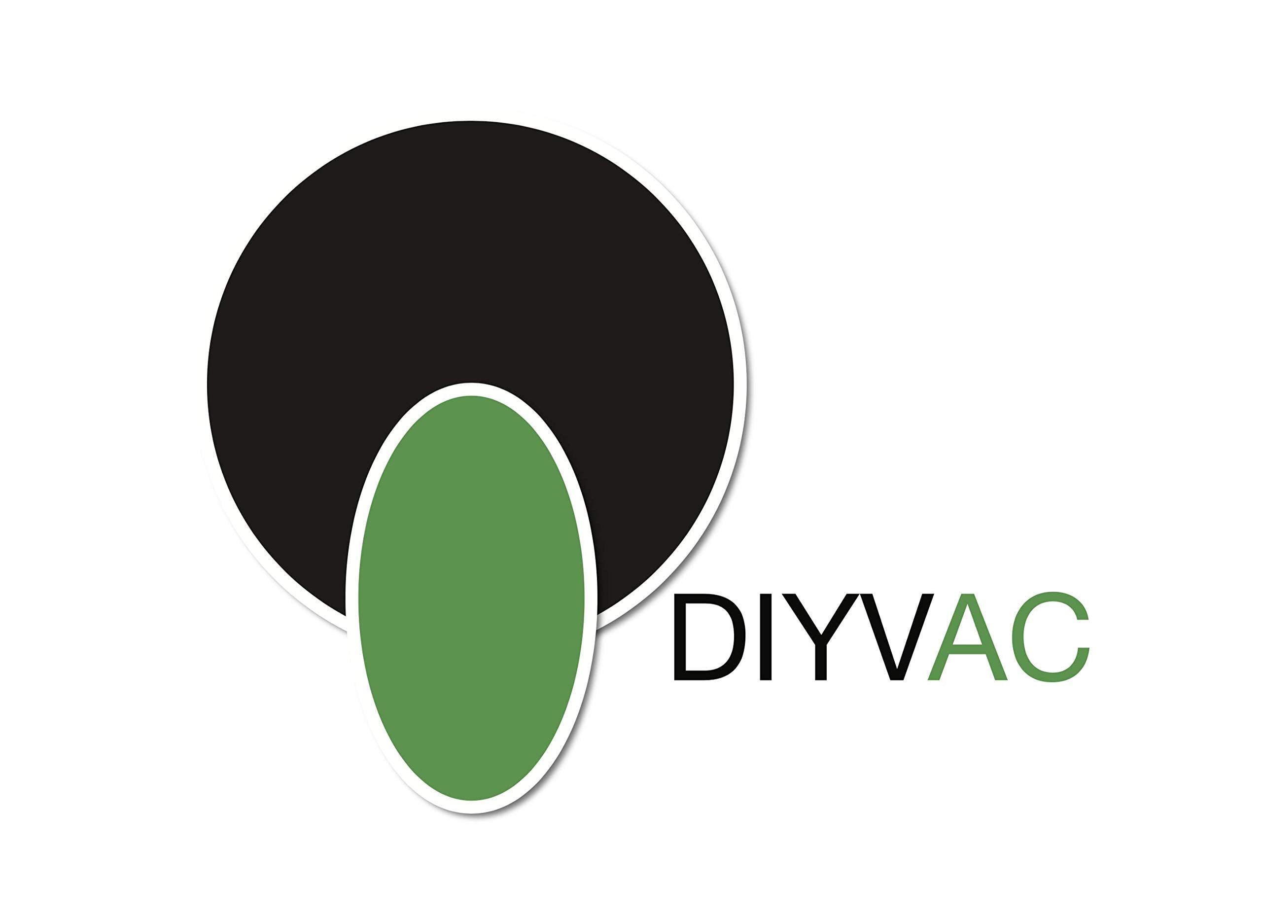 Diyvac beside multiple wet-vac hoses illustrating universal fit advantage