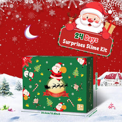 Dketlu assorted holiday accessories spread for decorating slime scenes