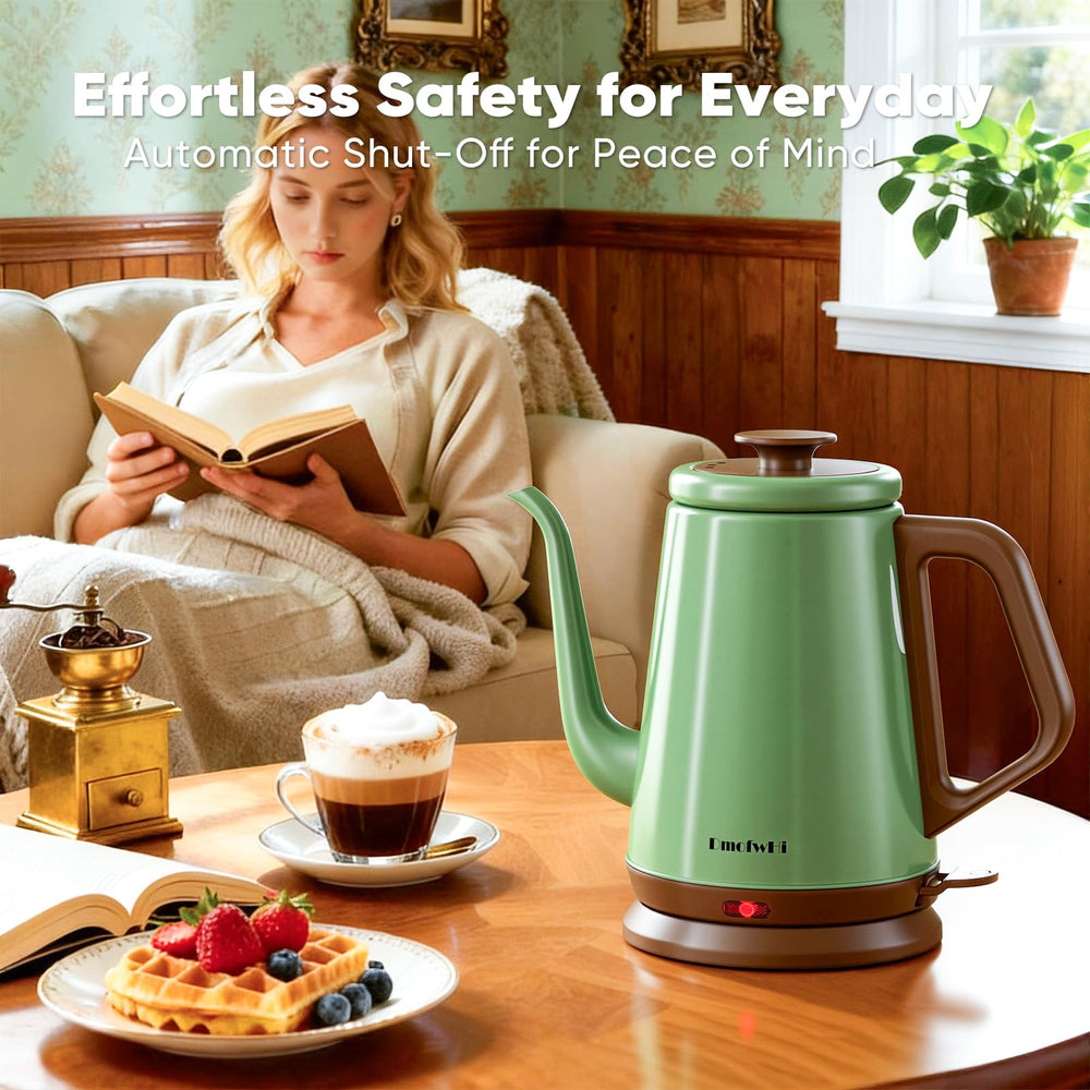 DmofwHi kettle pouring into dripper illustrating even water flow and brewing control