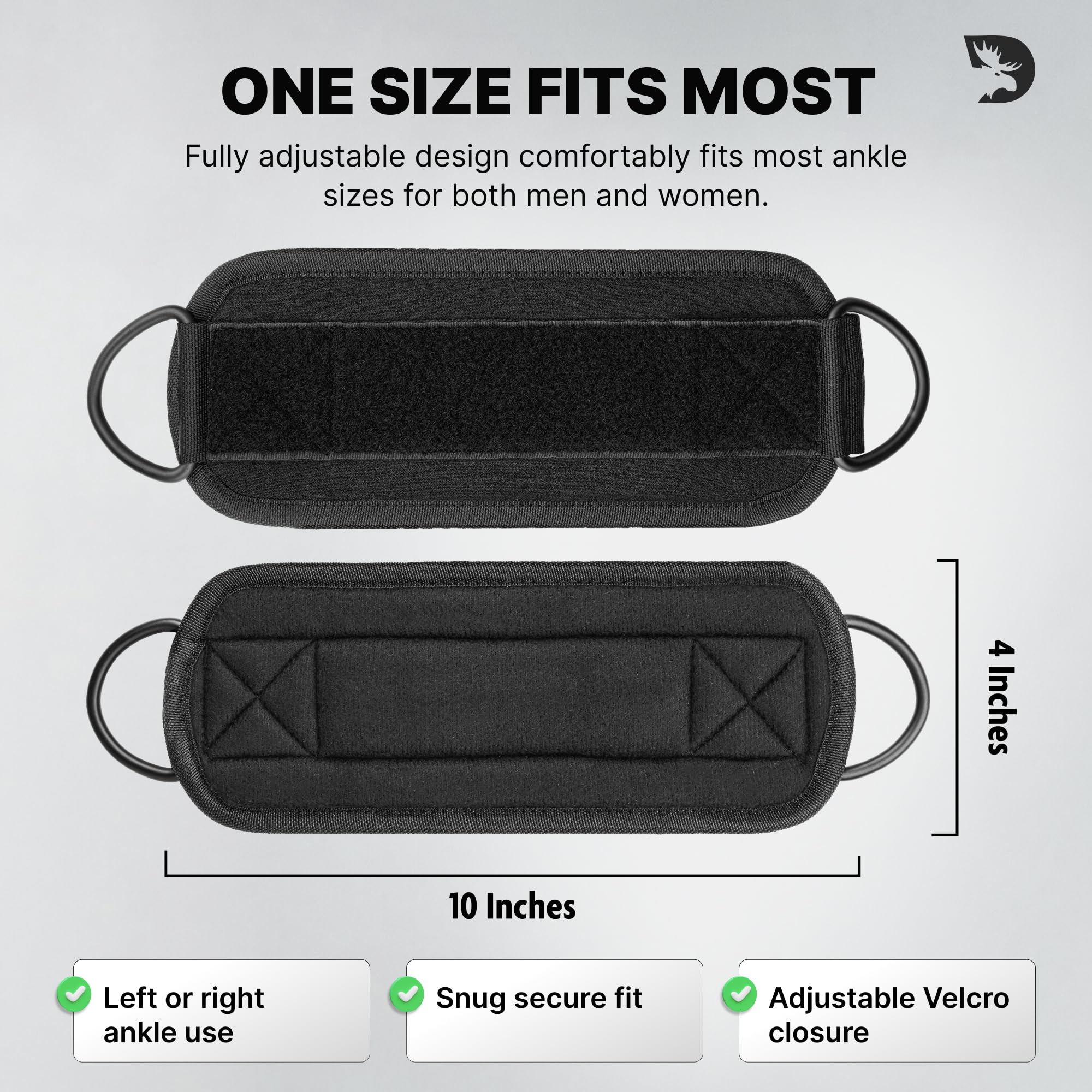 DMoose heavy-duty nylon and stitching close-up for long-lasting strength