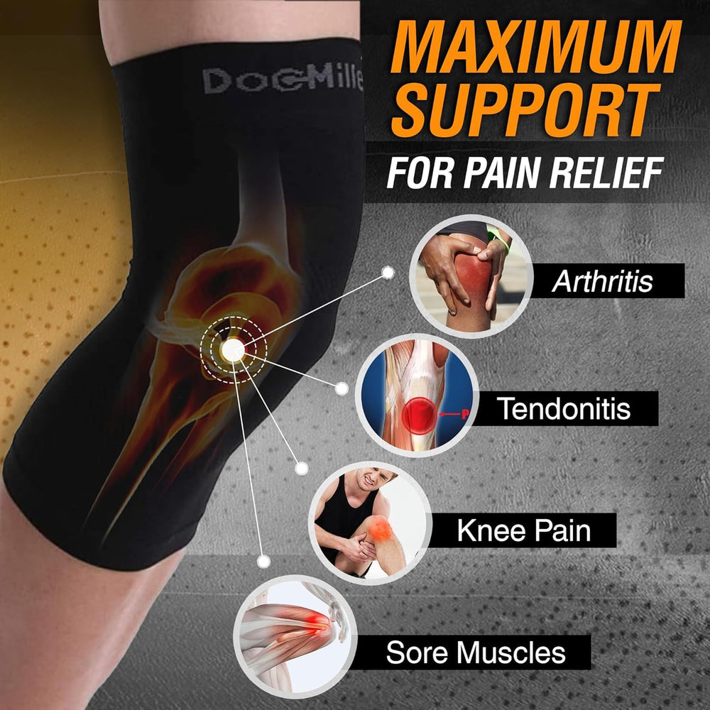 Doc Miller sleeve worn under pants showing discreet low-profile fit