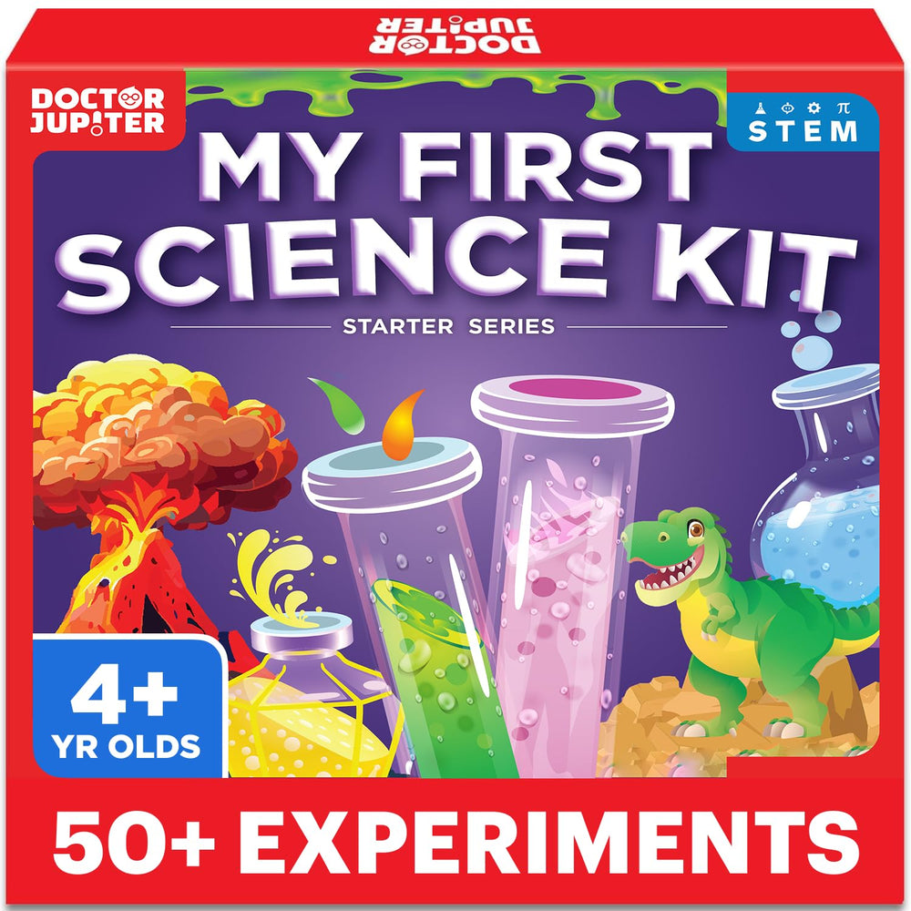 Doctor Jupiter kit box front showing contents and gift-ready design