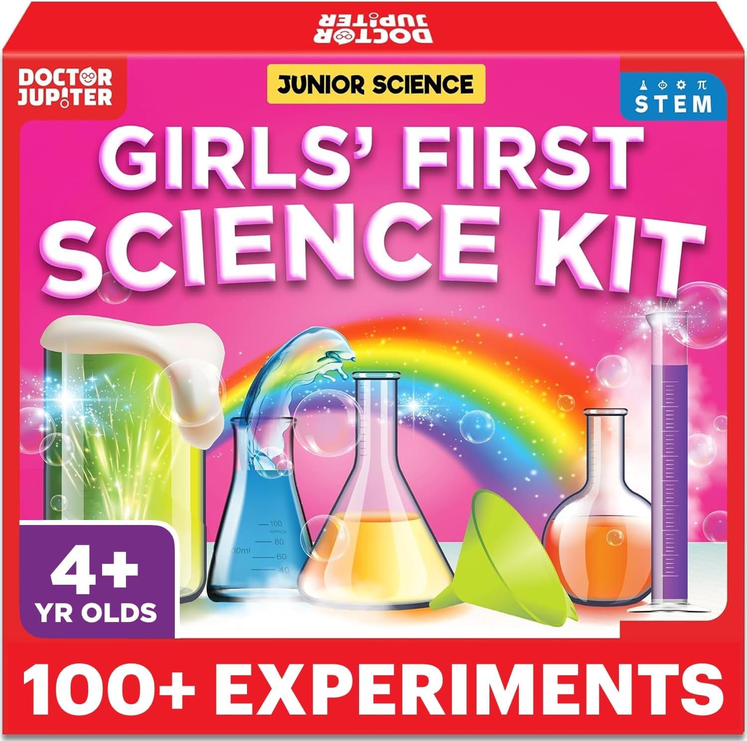 Doctor Jupiter kit front view showing colorful box and learning benefits