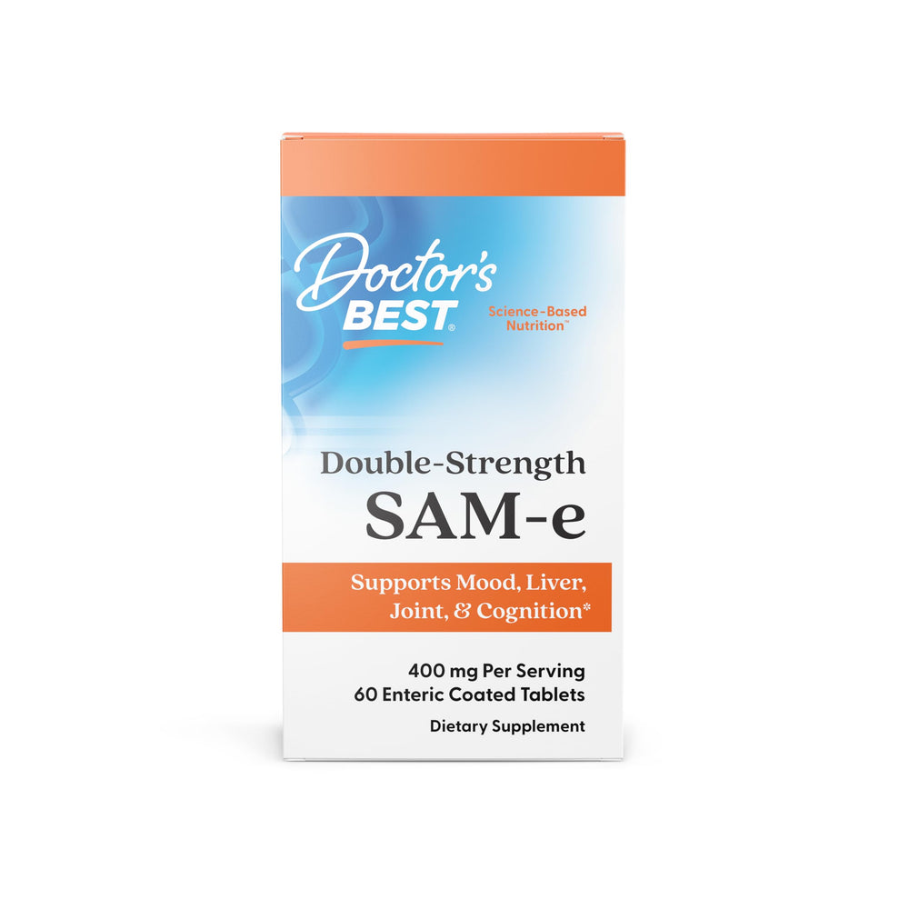 Doctor's BEST front label showing product benefits and potency for clear choice