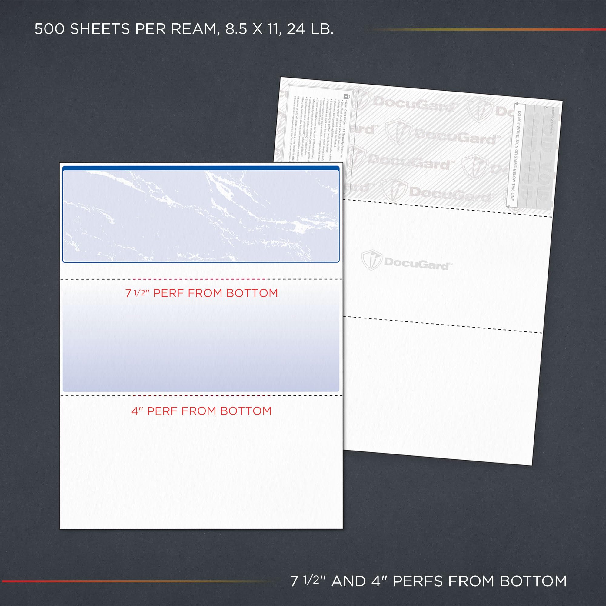 DocuGard packaging label highlighting made-in-USA quality assurance
