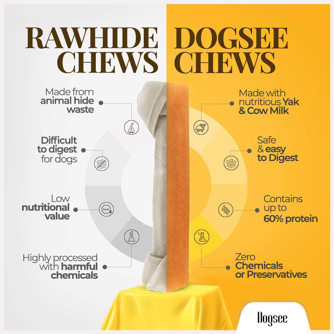 Dogsee close-up of chew texture highlighting durable, long-lasting bite