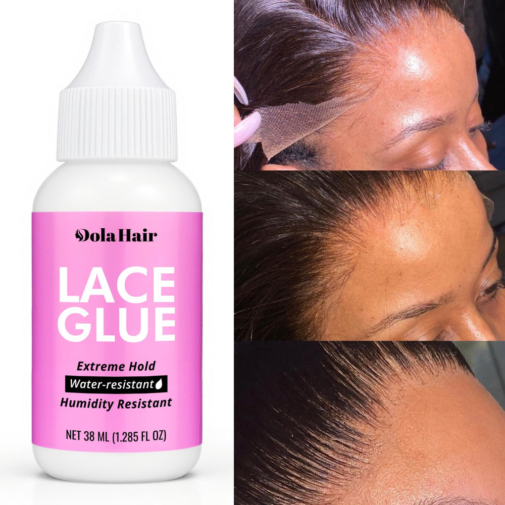 Dolahair medium brown mousse pump for even lace tinting and blend