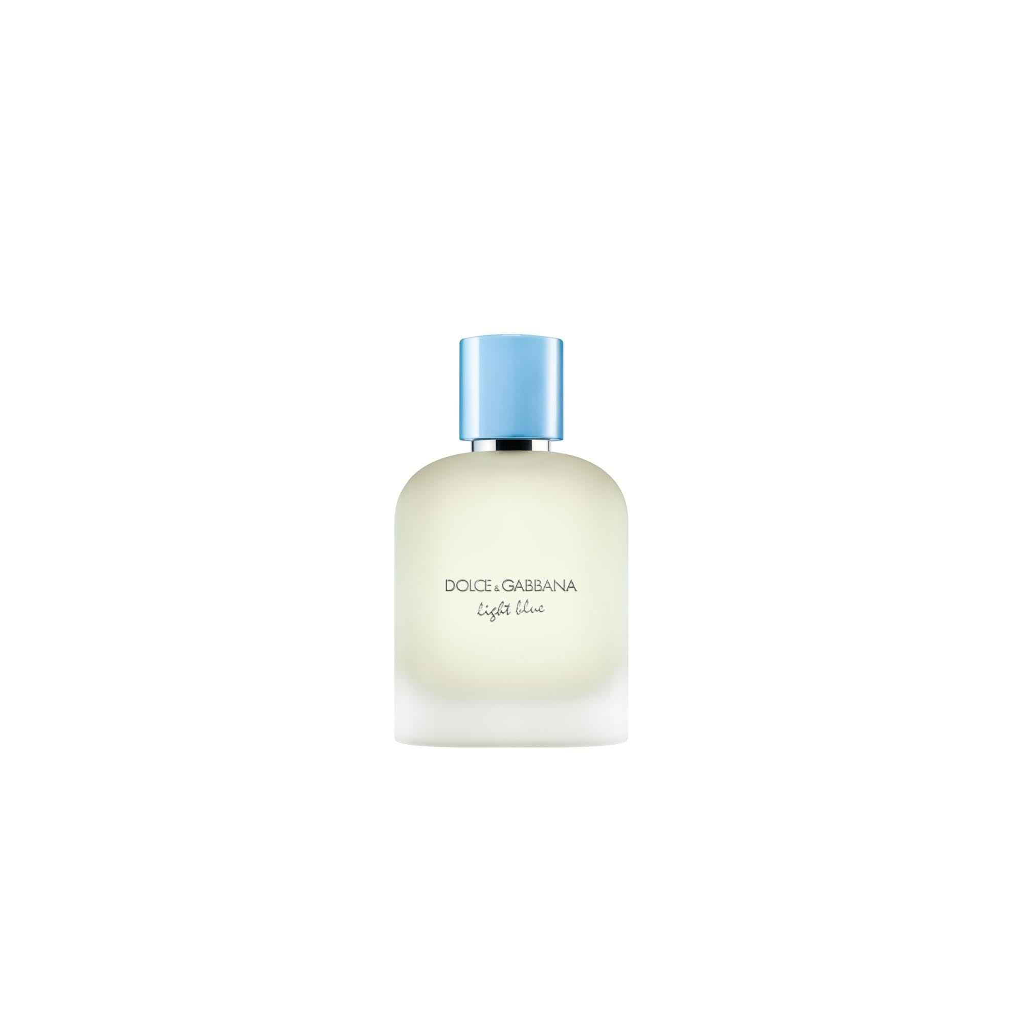 Dolce&Gabbana Light Blue front bottle showing sleek design and refreshing look