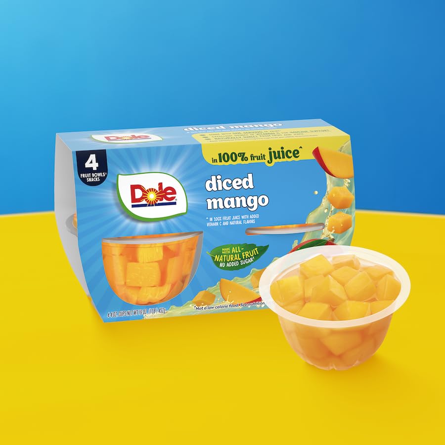 Dole stacked cups in pantry illustrating space-saving storage