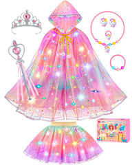 DOLNOW front packaging showing full princess set and gift-ready box