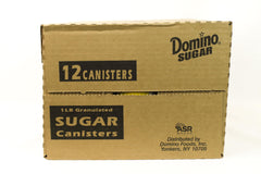 Domino granular sugar texture close-up highlighting consistent dissolving benefit