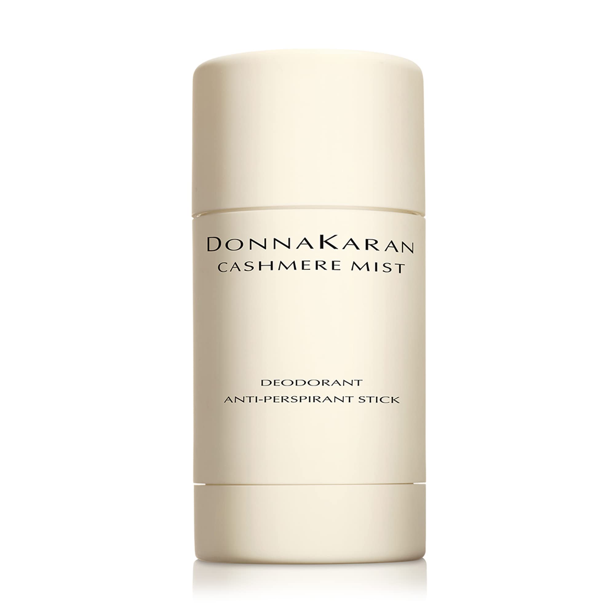 Donna Karan Cashmere Mist stick front packaging showing sleek design and scent