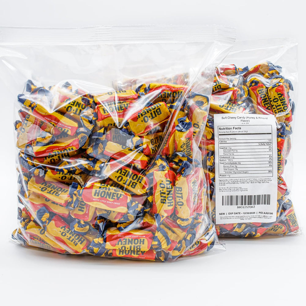 Donty-Tonty nutrition and ingredient label for shopper information