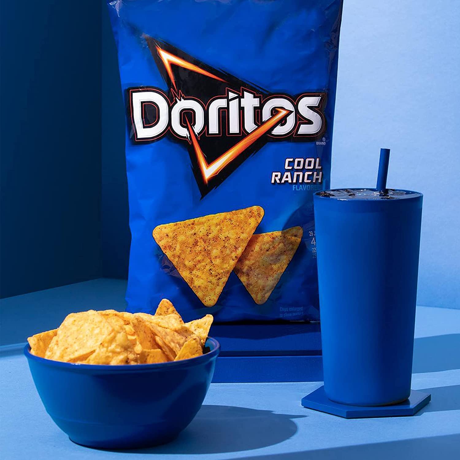 Doritos nutrition label and ingredient panel for informed shoppers