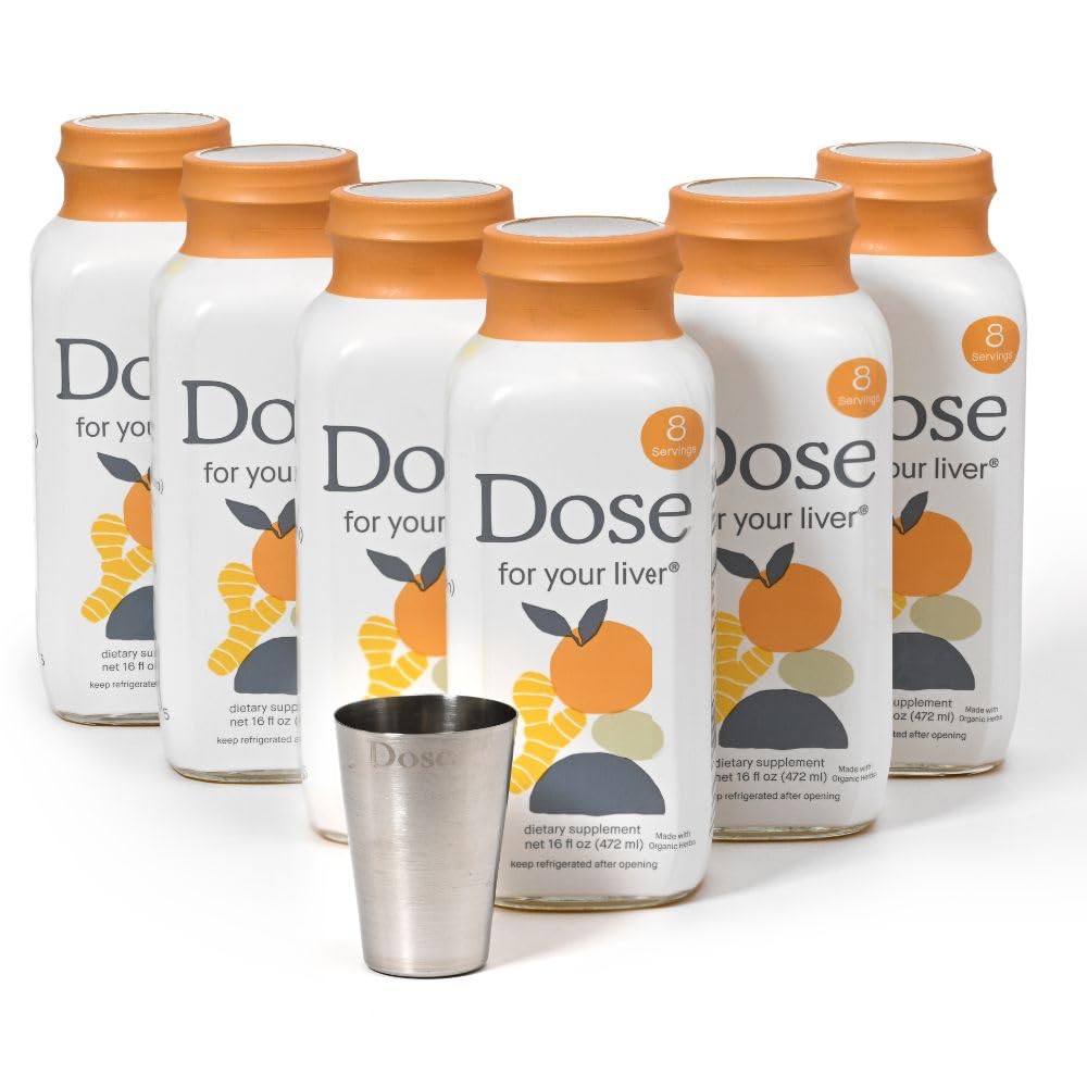 Dose for Your Liver front packaging showing bottle and brand, highlights clear labeling benefit
