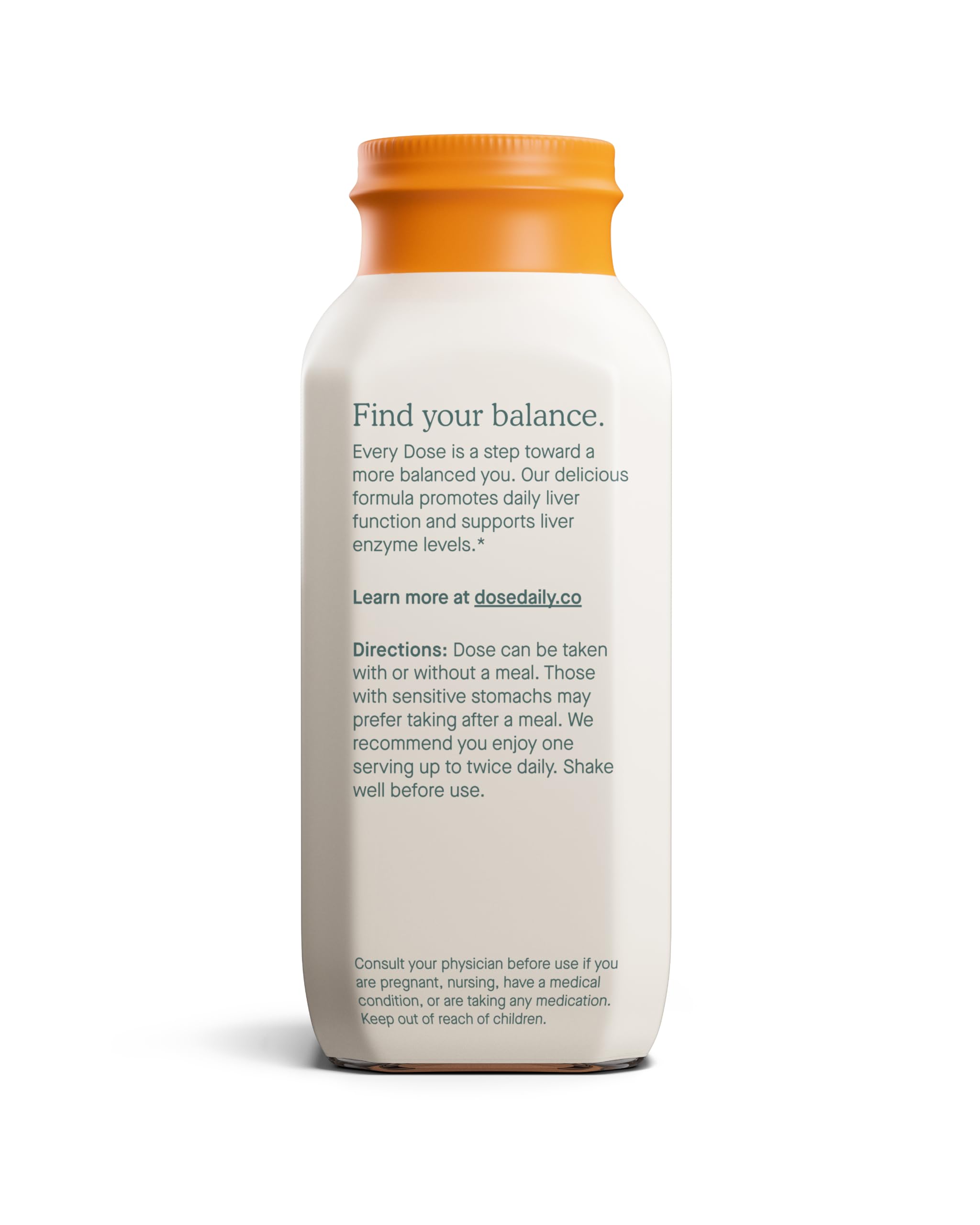 Dose for Your Liver botanical ingredients arranged to illustrate natural components and transparency benefit