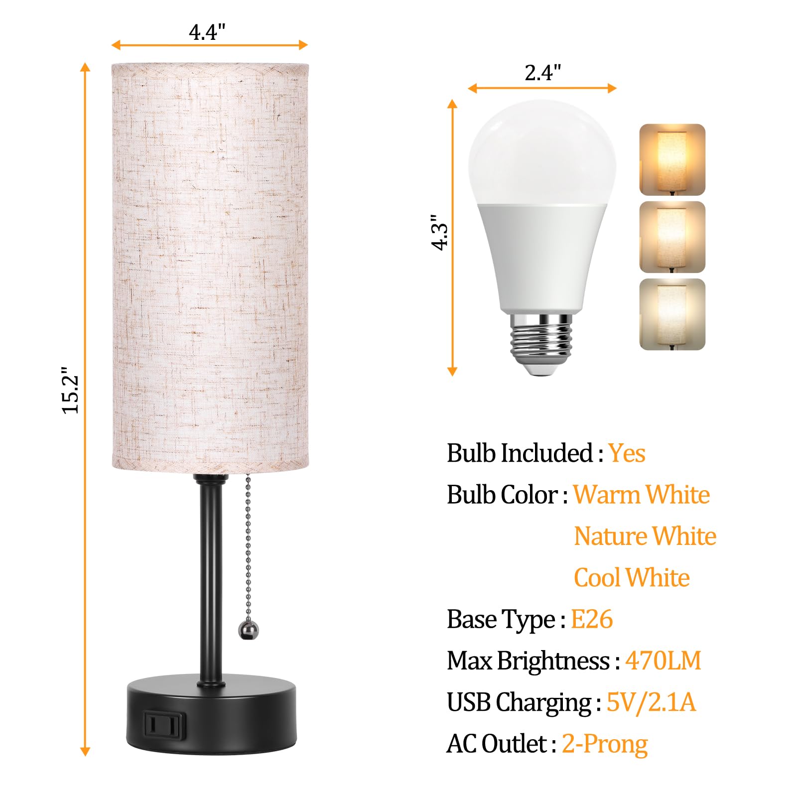 Dott Arts top-down shot demonstrating three color temperatures for task lighting