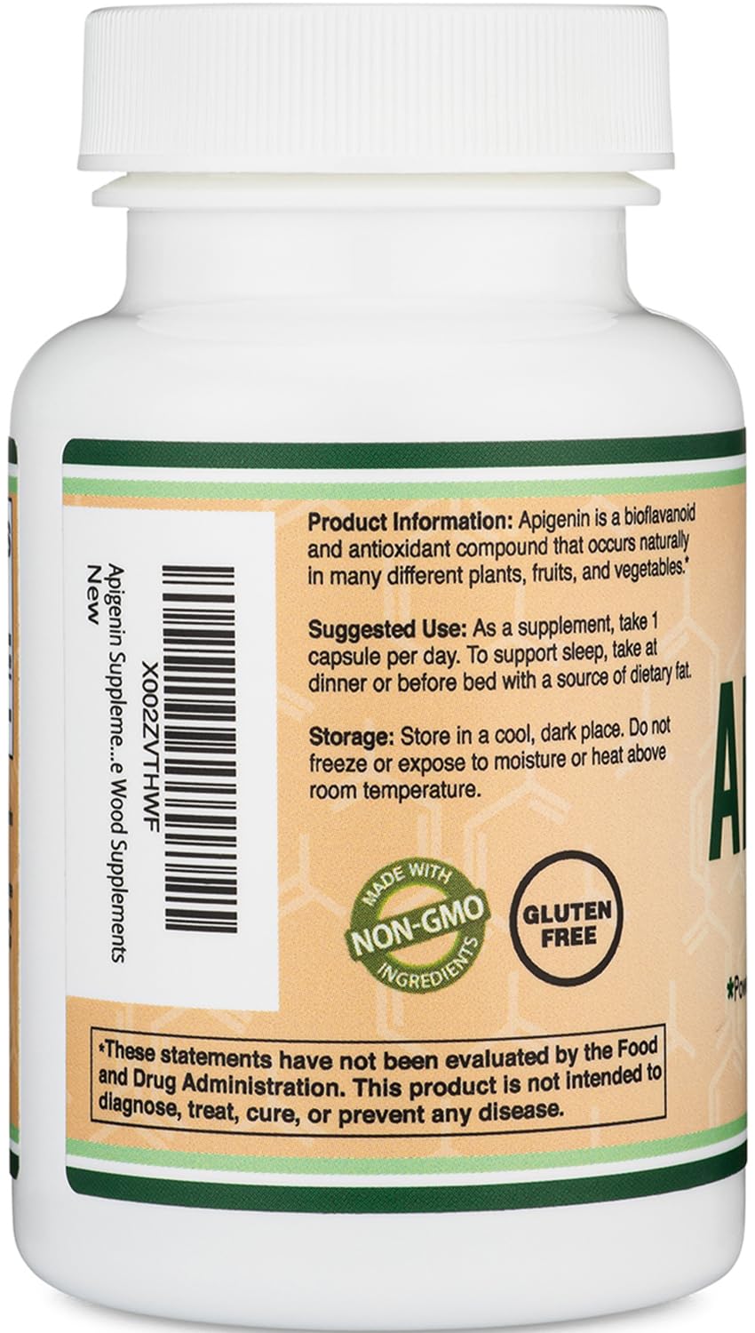 Supplement facts and ingredient panel of Double Wood Supplements for transparency benefit