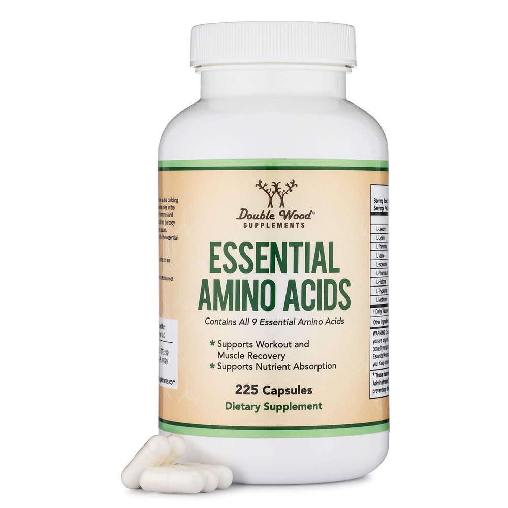 Double Wood Supplements front packaging showing product benefit and count