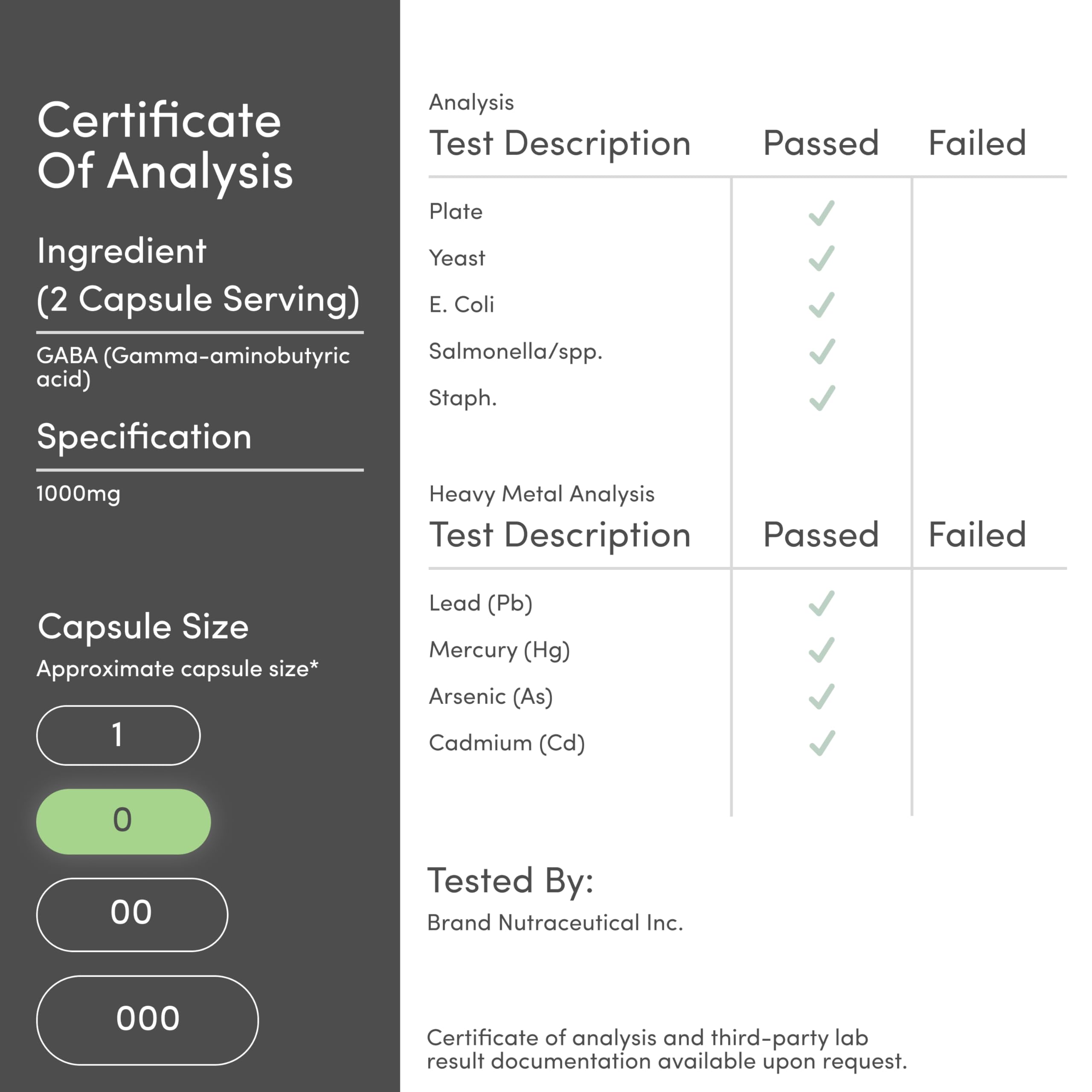 Double Wood Supplements lab sample and paperwork, demonstrating third‑party testing benefit