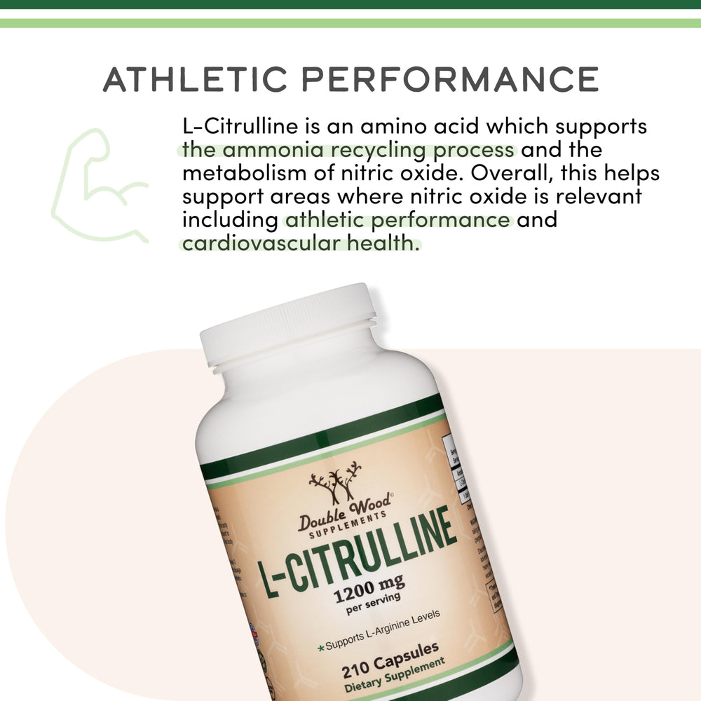 Double Wood Supplements supplement facts label close-up showing clear dosing and testing transparency