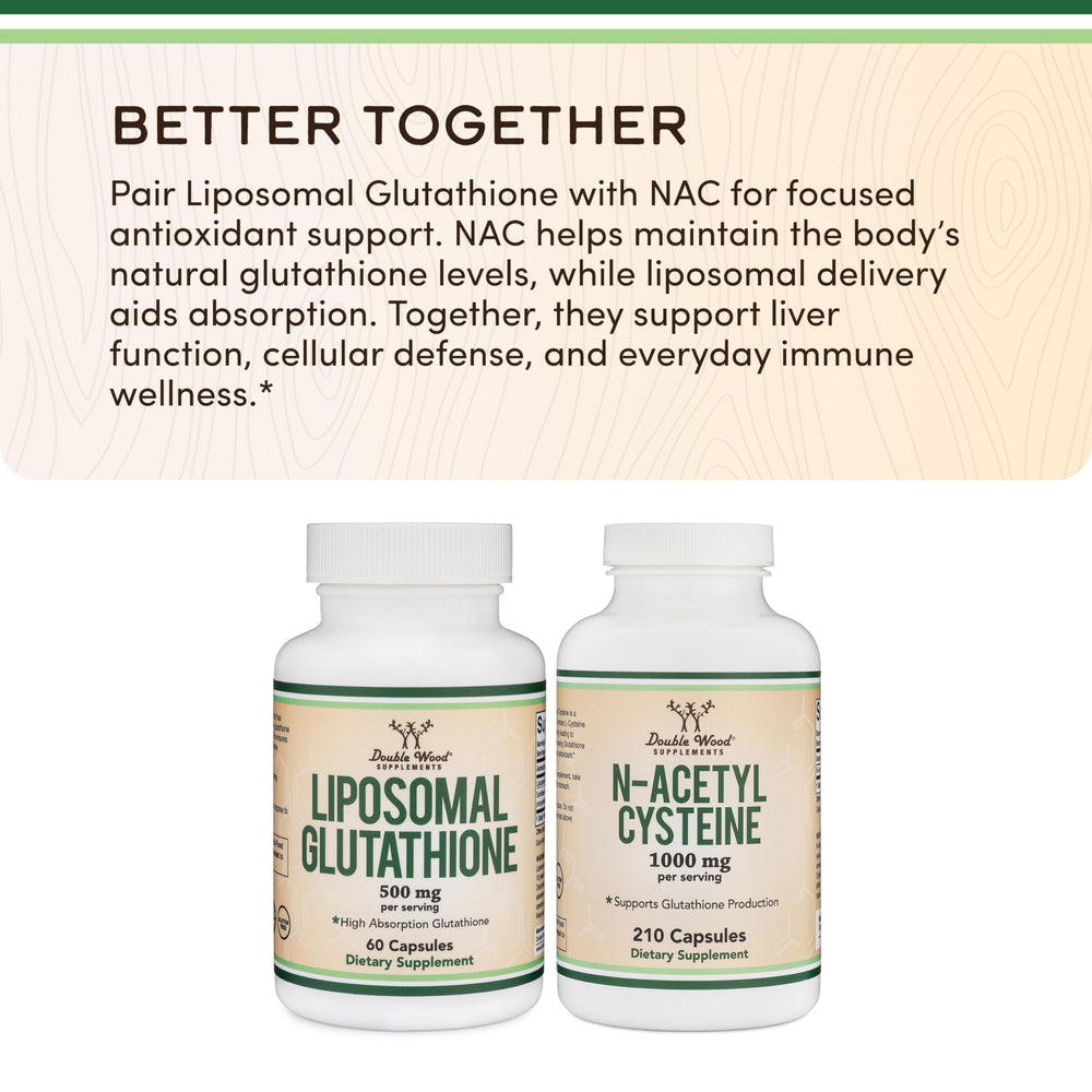 Double Wood label and supplement facts close-up showing ingredient transparency and testing