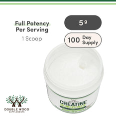 Double Wood powder dissolving in water demonstrating quick blend benefit