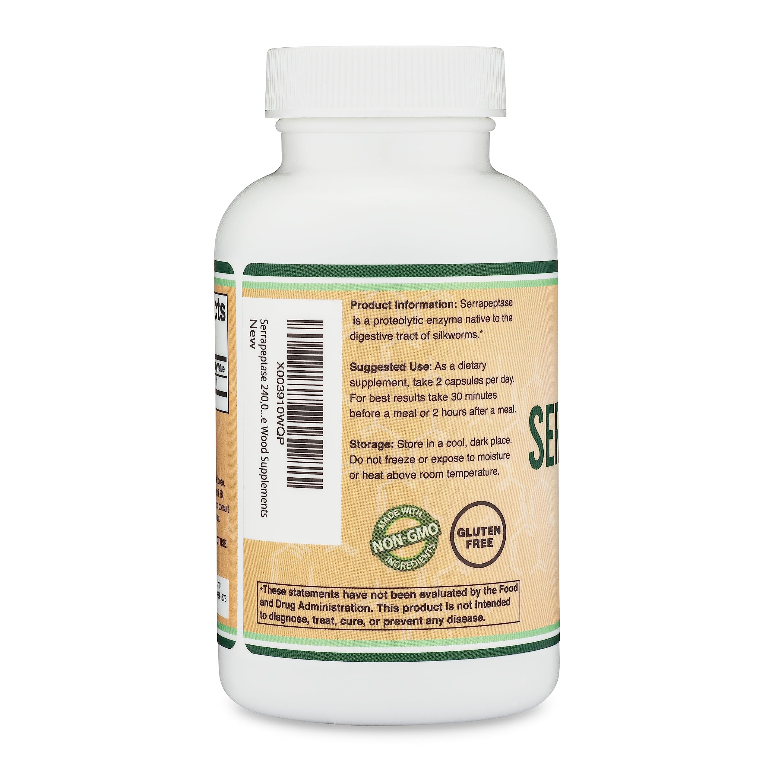 Lifestyle scene of a bottle on a nightstand suggesting convenient daily use benefit
