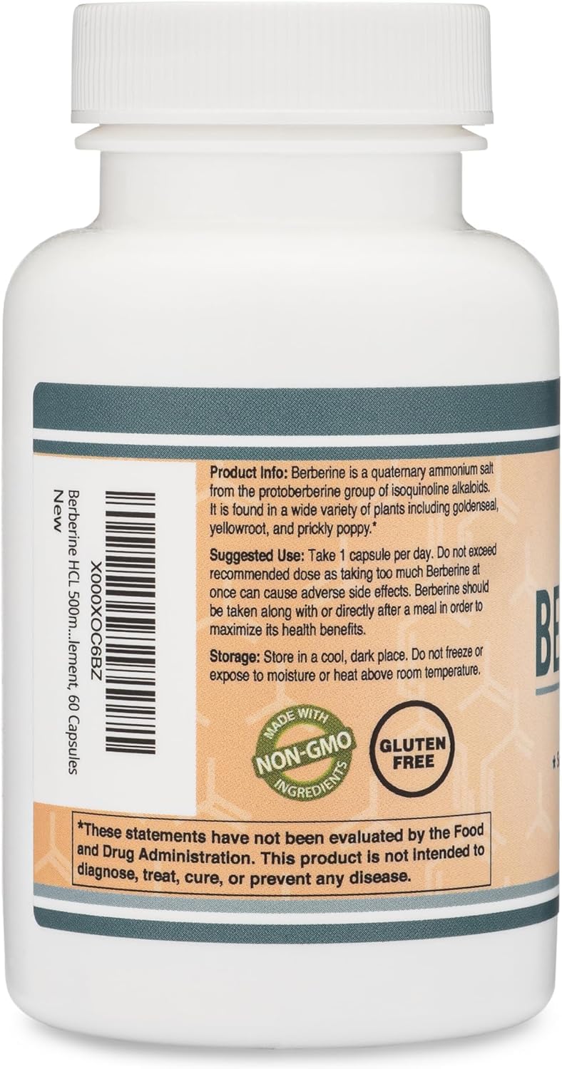 Double Wood Supplements label nutrition facts highlighting purity and testing