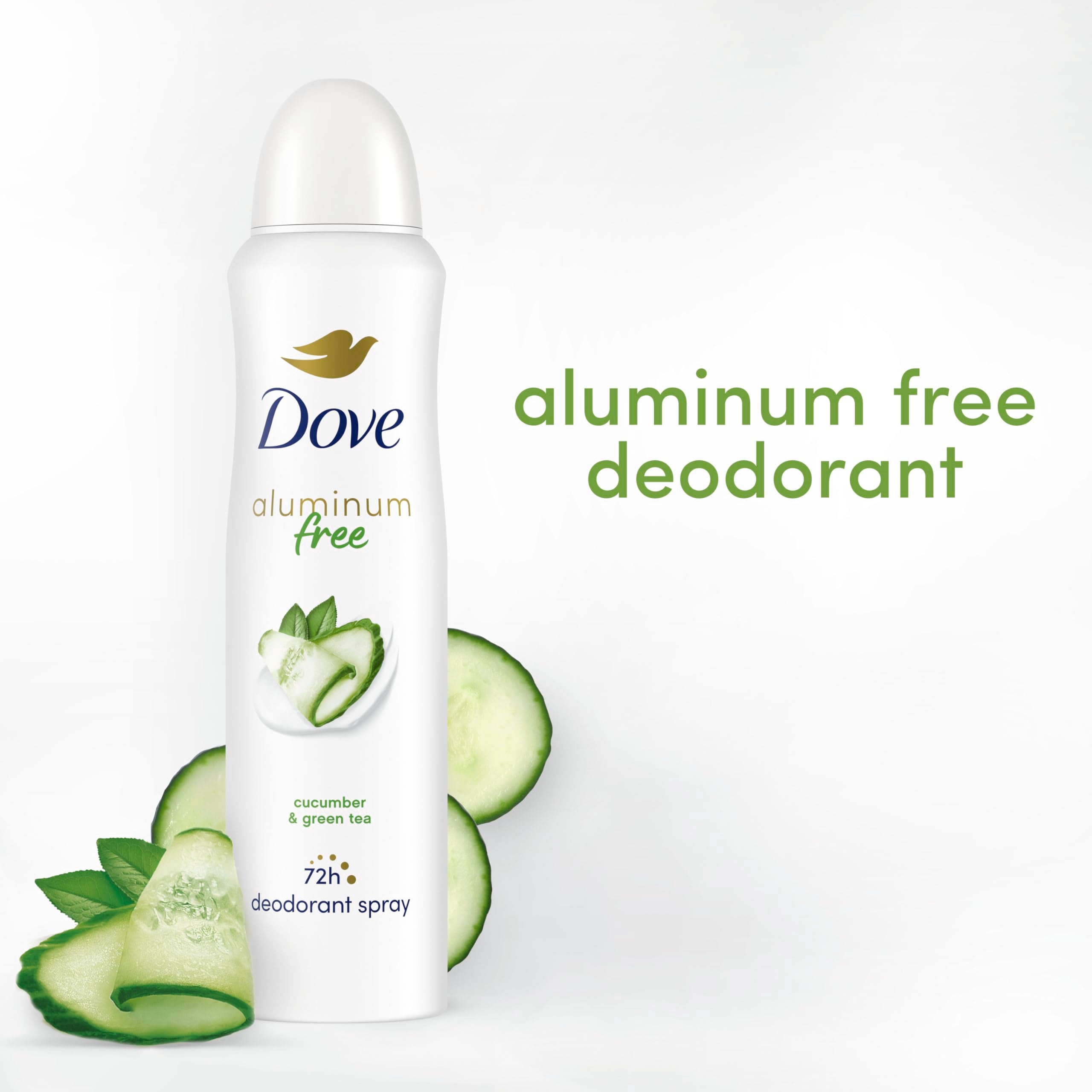 Dove 4 oz can in hand showing compact size and travel convenience